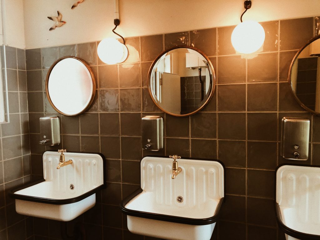 commercial plumber Sunshine Coast- public bathroom
